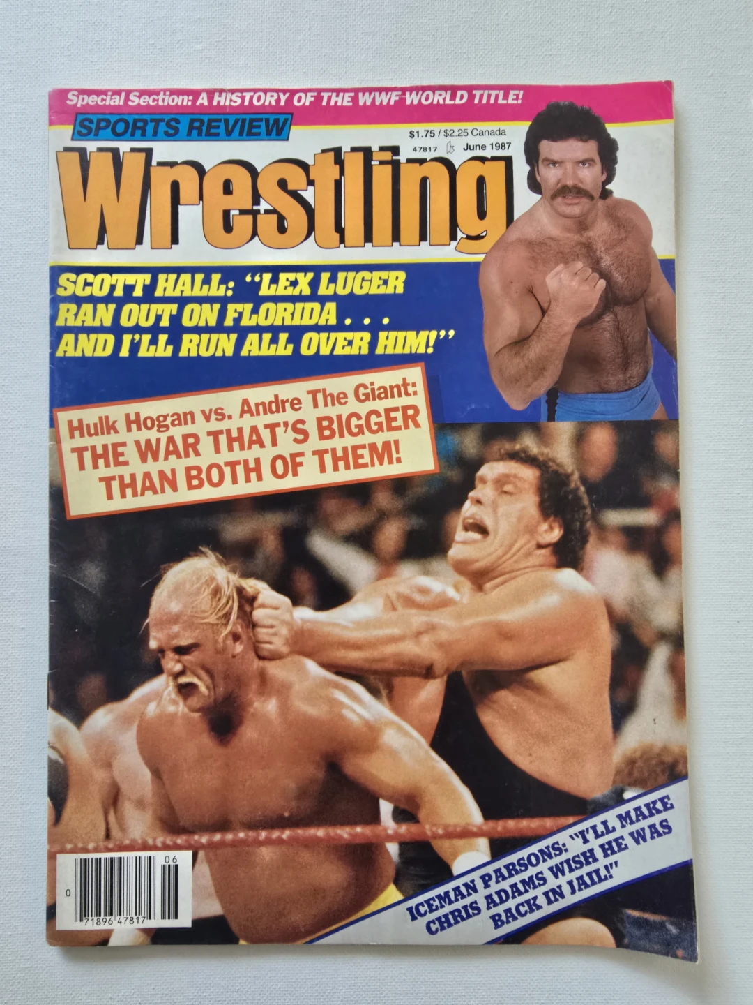 Vintage Wrestling Magazines Lot – WWF, WWE, AWA (1986–2008)