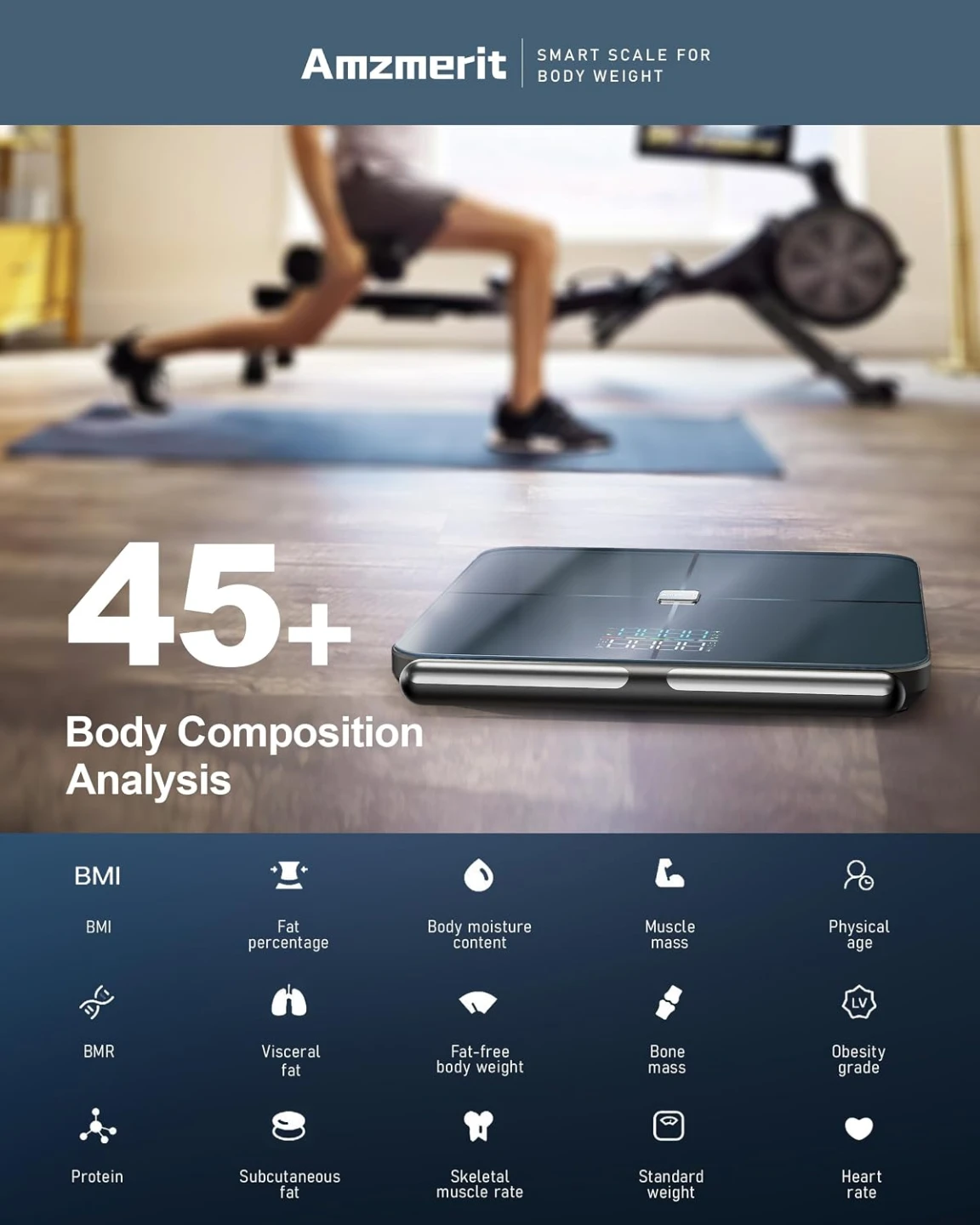 NEW Smart Scale for Body Weight with Handle - photo 3