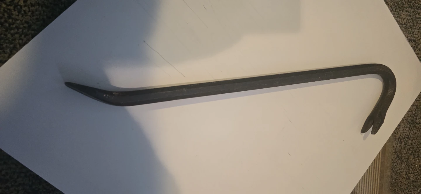 Vintage 2ft Crowbar heavy steel