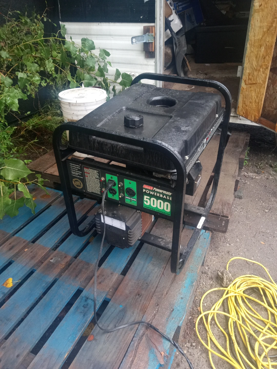 Coleman 5000 watt generator