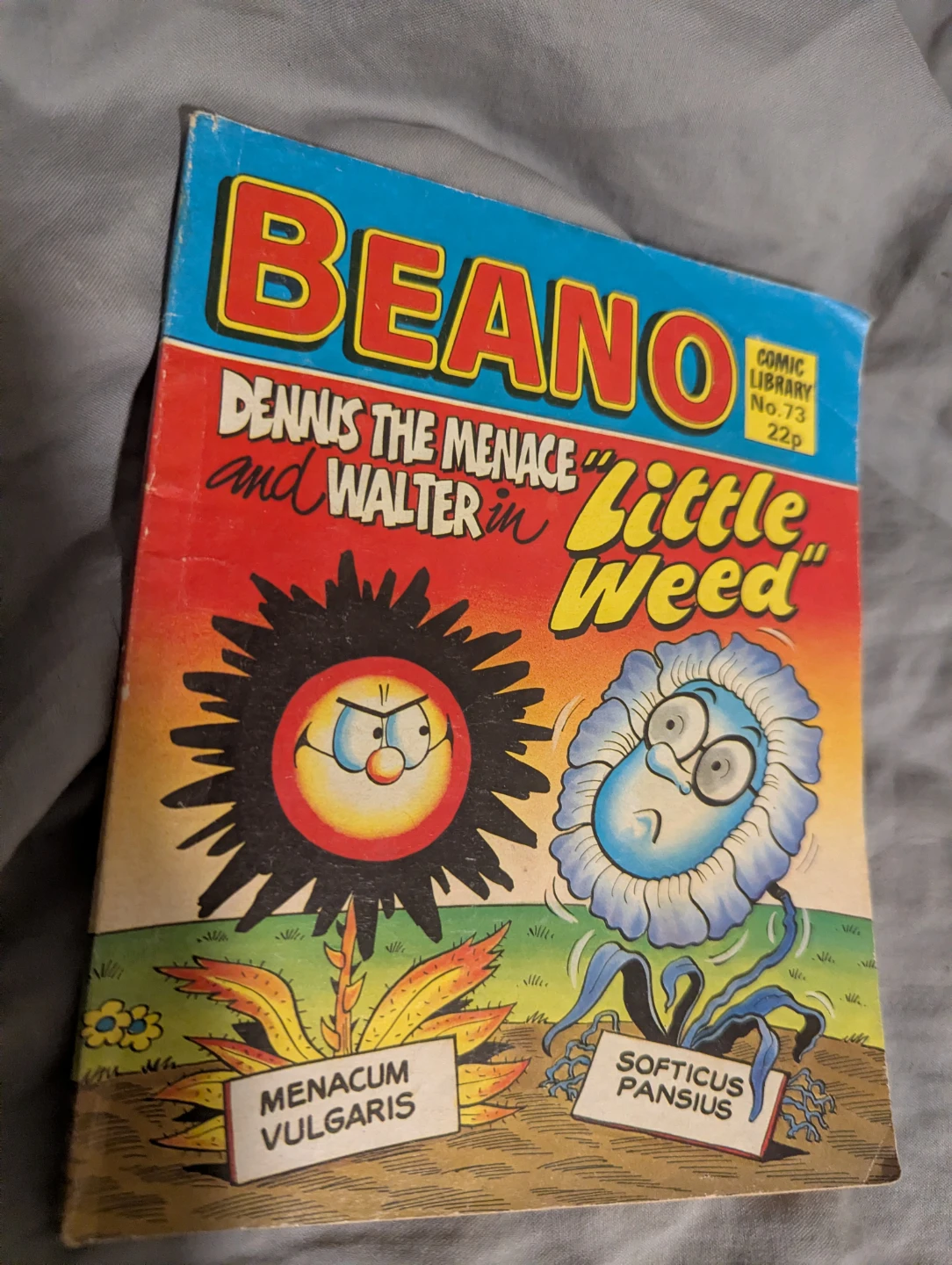 Vintage Copy of "Beano" #73 (Dennis The Menace And Walter)! 🆒