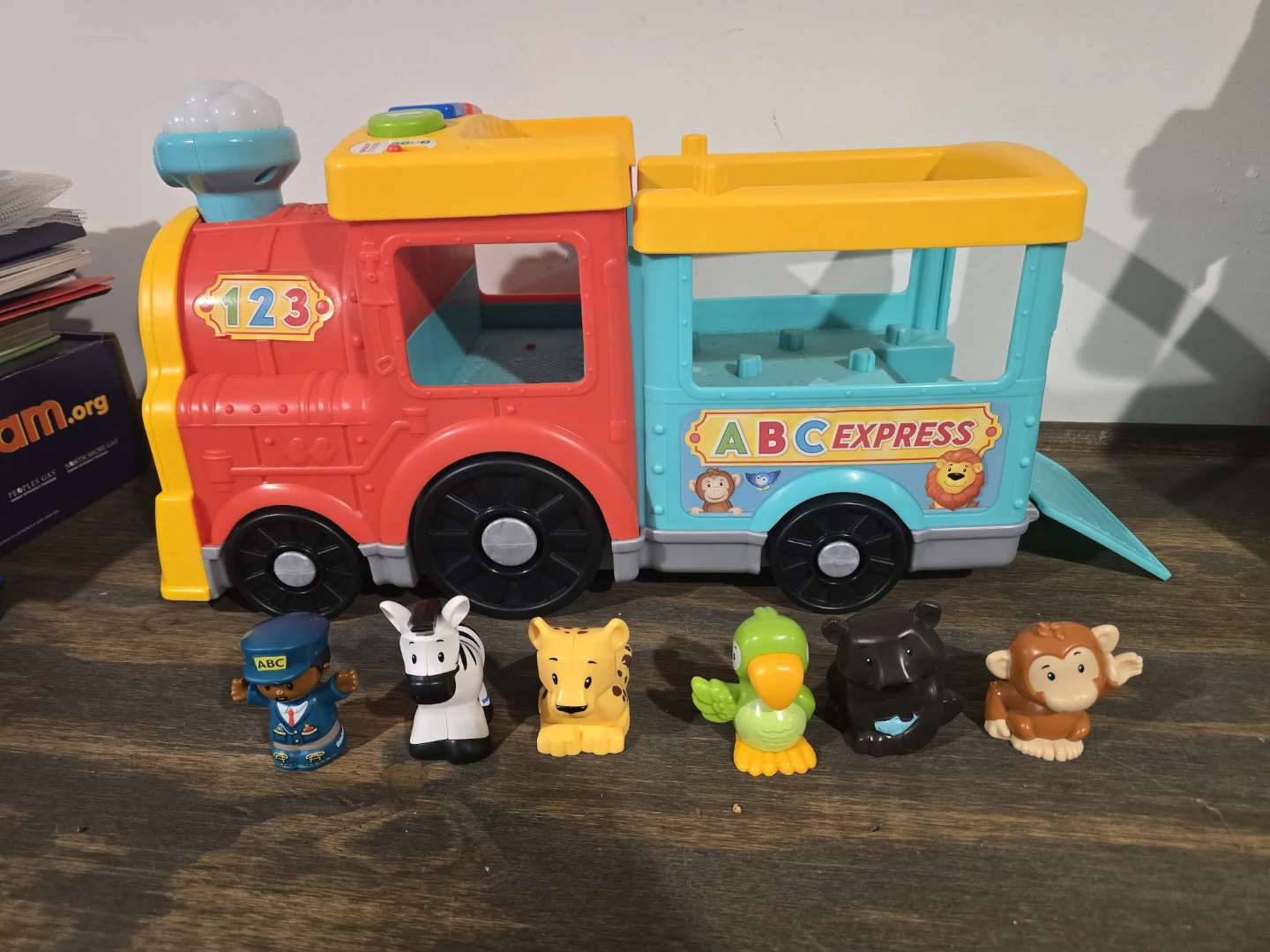 Fisher-Price Little People ABC Express Train Set with Animals