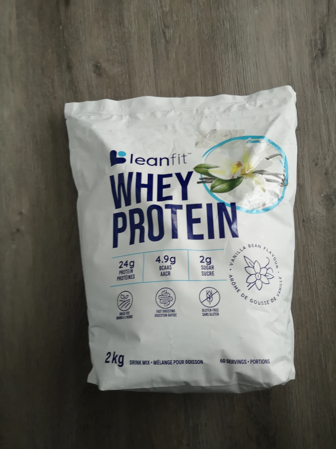 Leanfit Whey Protein Vanilla Bean 2kg