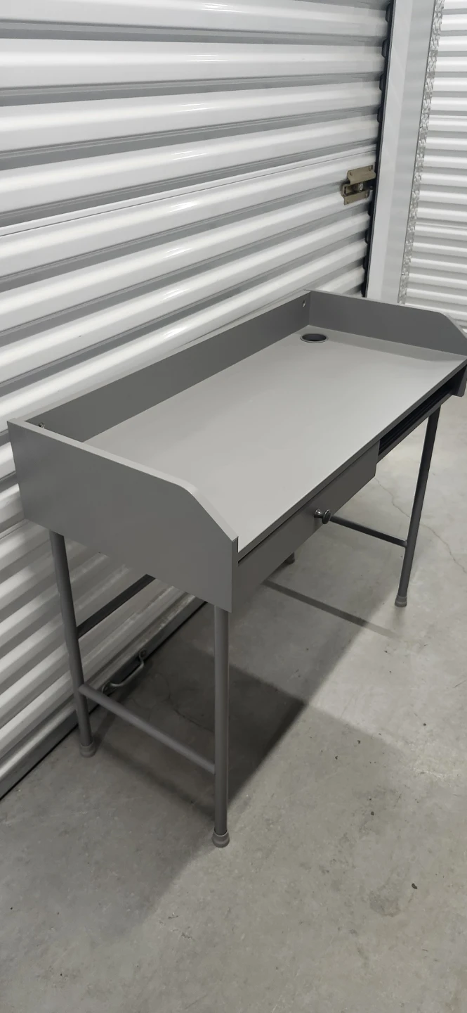 Ikea gray desk - photo 3
