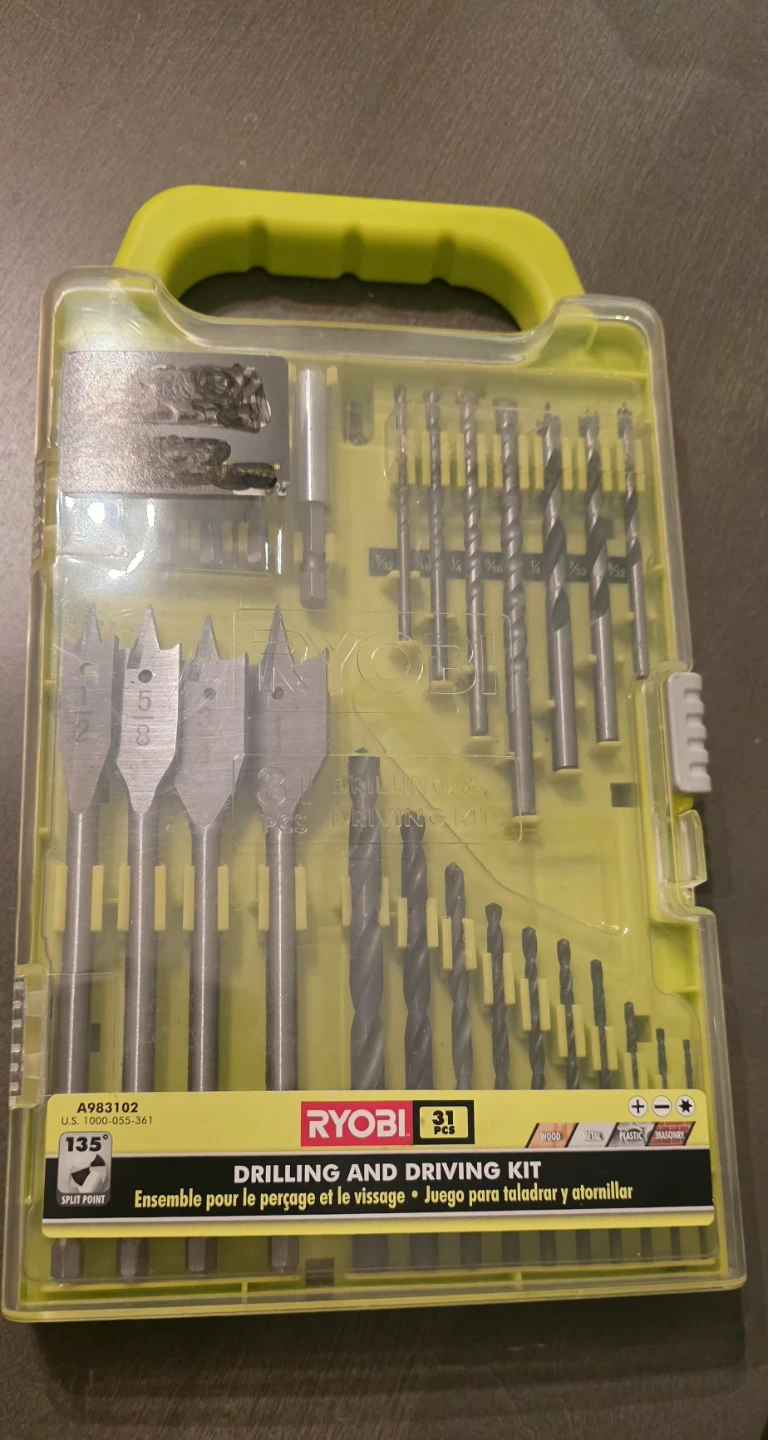 Ryobi 31-Piece Drilling and Driving Kit - photo 2