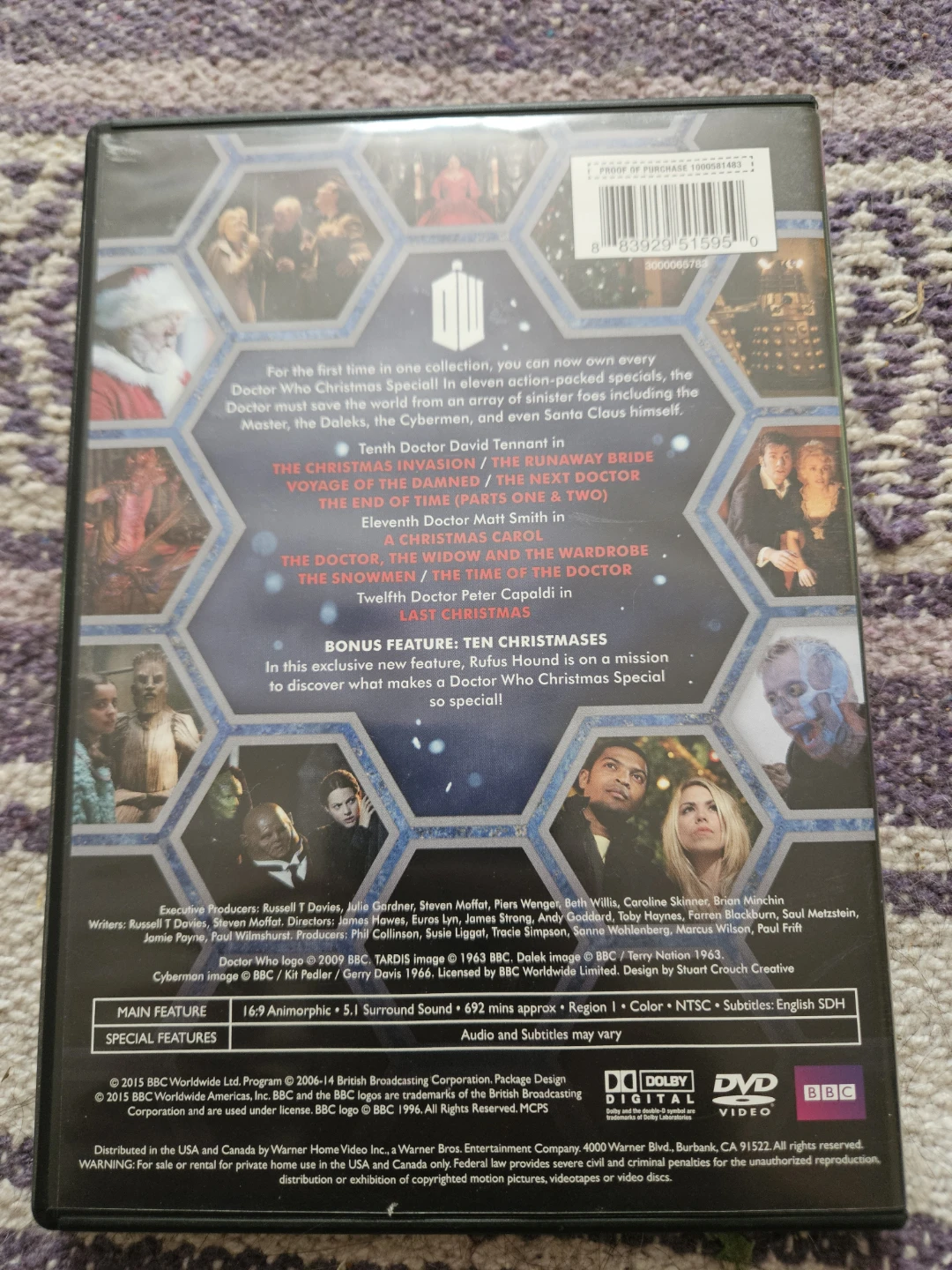 Doctor Who The Christmas Specials DVD - photo 2
