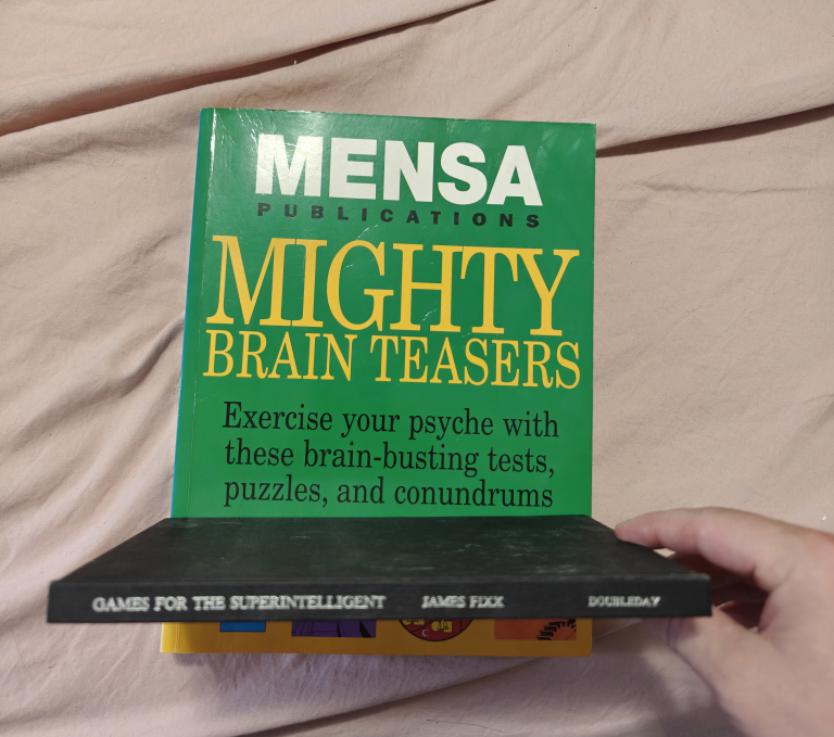 brain teasers & Games  Books