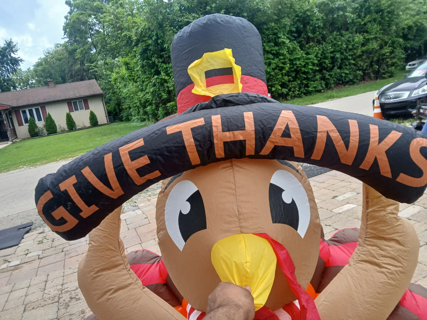 Inflatable Thanksgiving Turkey Decoration