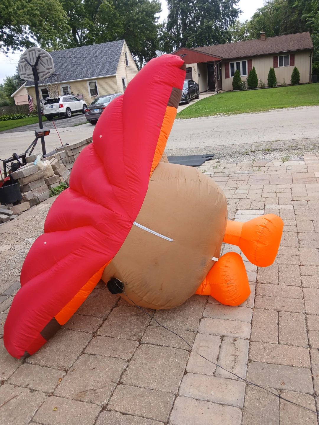 Inflatable Thanksgiving Turkey Decoration - photo 3