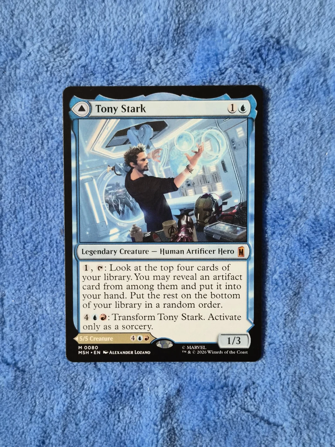 Read Bio | Tony Stark/Iron Man (MTG) Trading Card