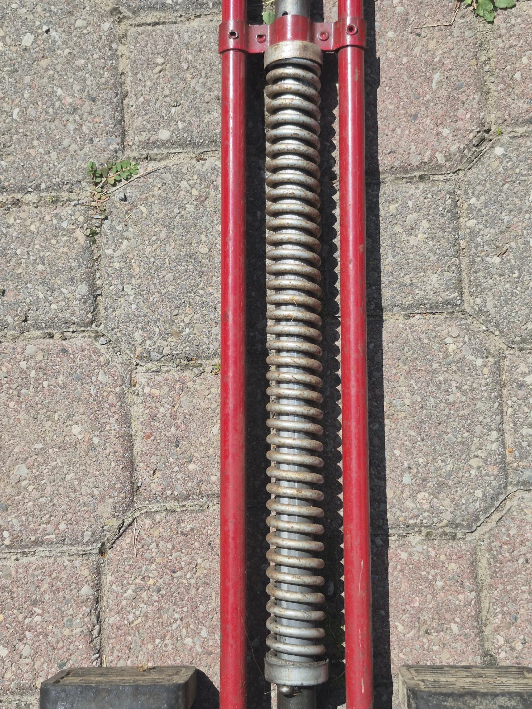 Vintage Red Melo-Pogo Stick - photo 5