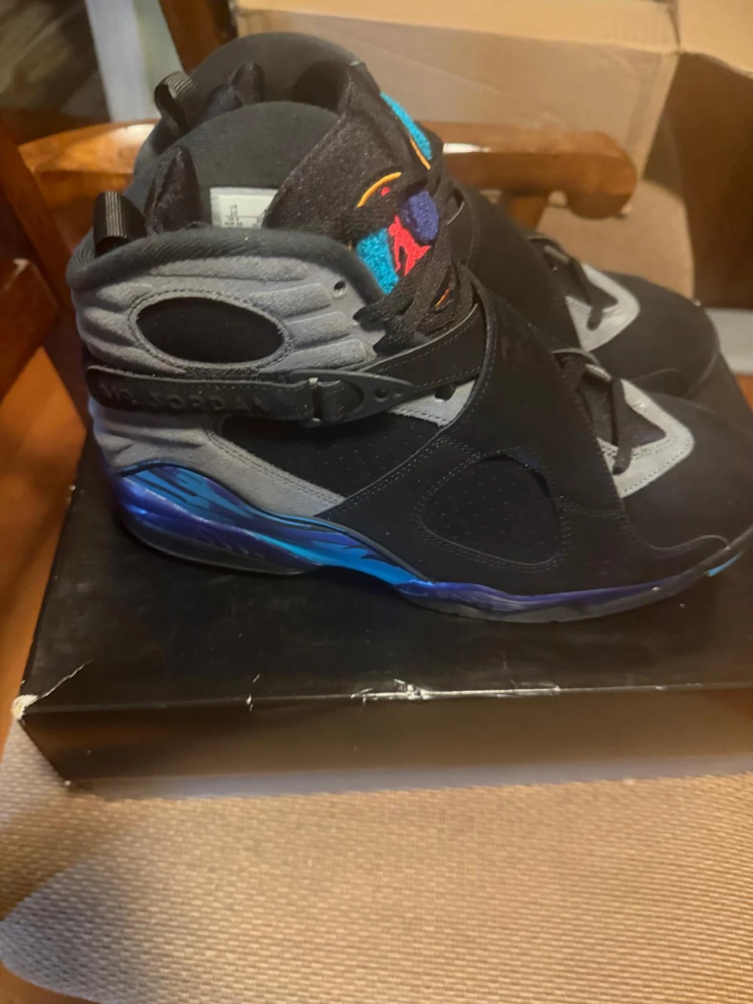 Air Jordan 8 Retro "Aqua" 2015 - photo 3