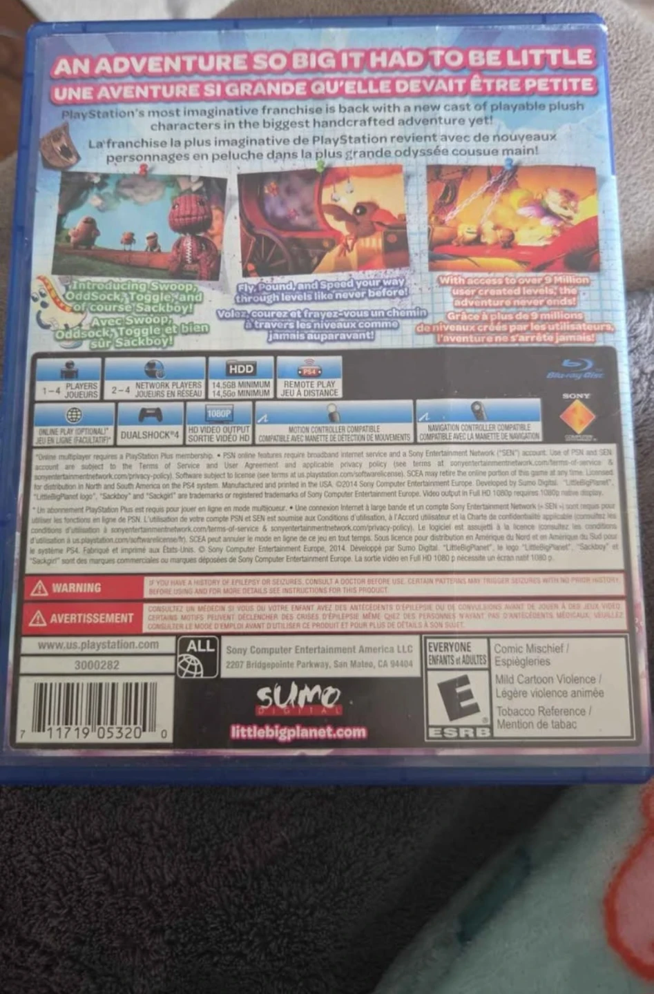 LittleBigPlanet 3 Video Game for PS4 - photo 2