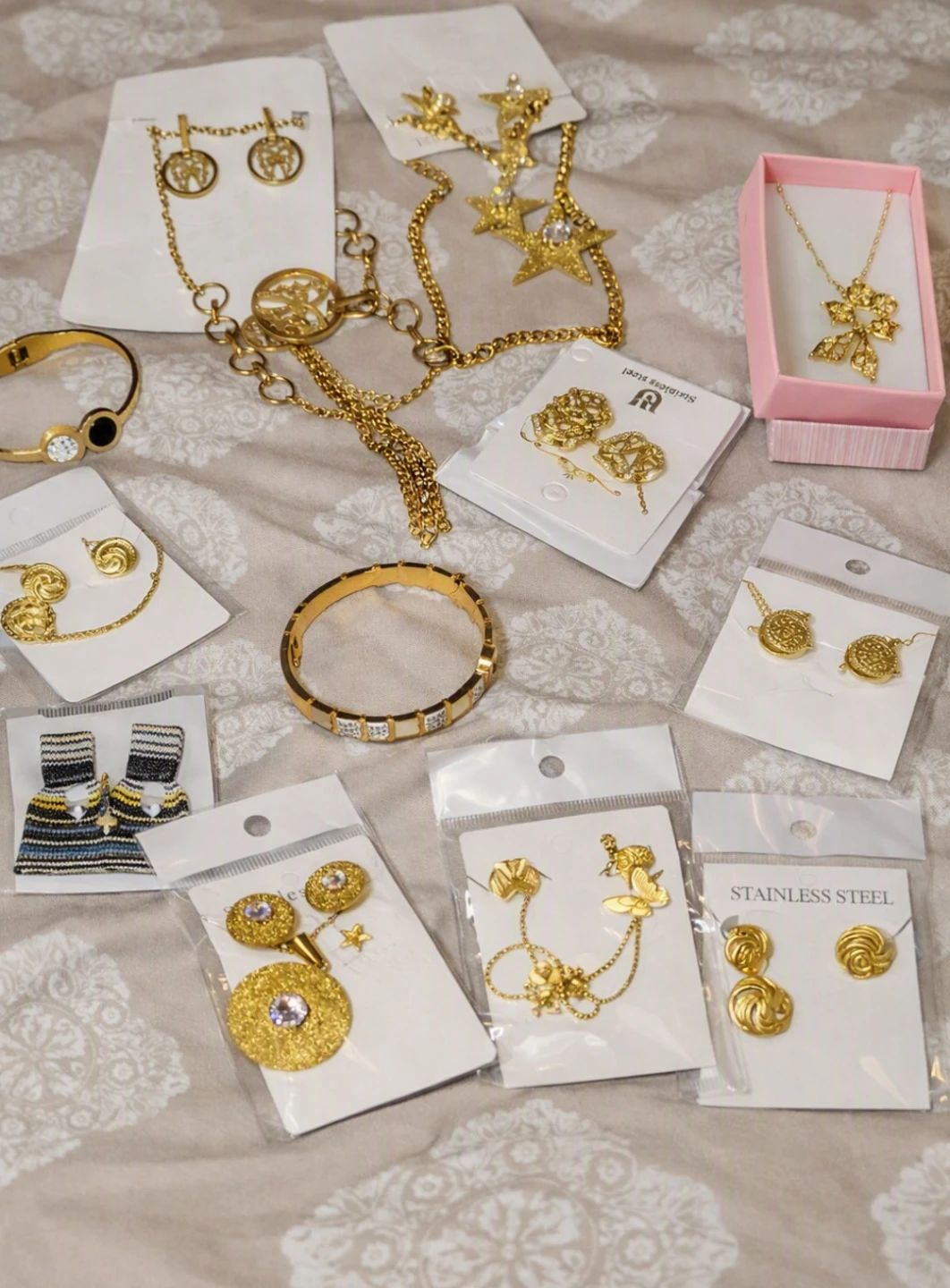 Gold-tone Jewellery Set - photo 2