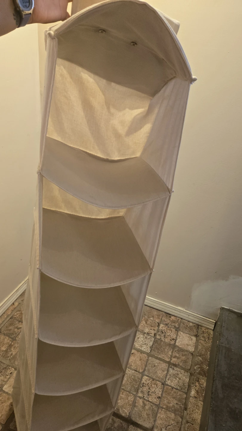 6-Shelf Hanging Closet Organizer