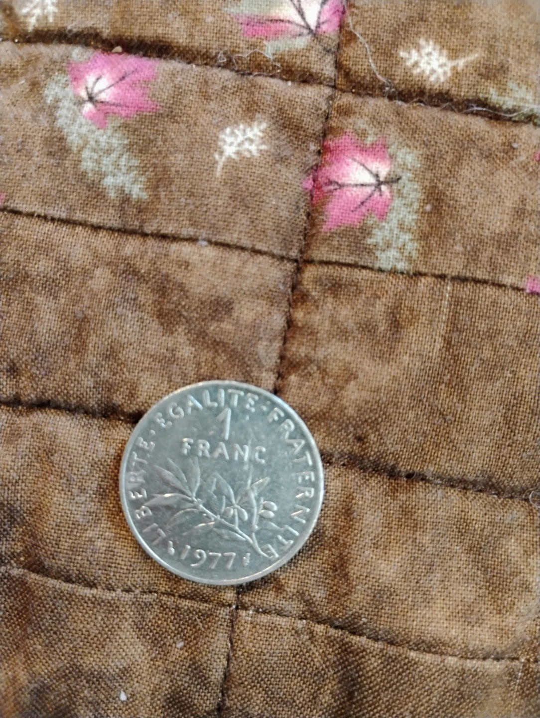 1977 French 1 Franc Coin