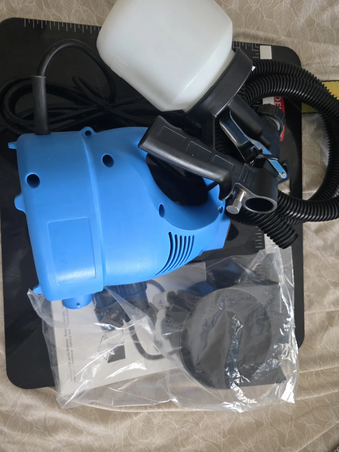Paint Zoom Electric Spray Gun new with compressor