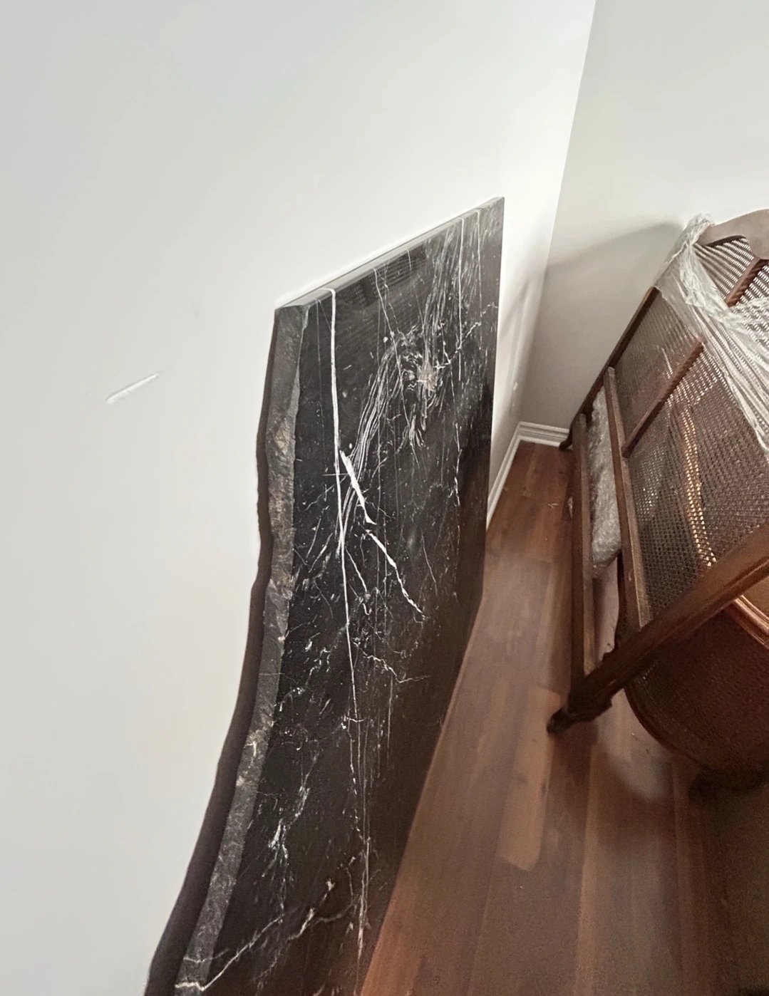 Black Marble Slab - (WAS) Large 5'x5' - photo 4