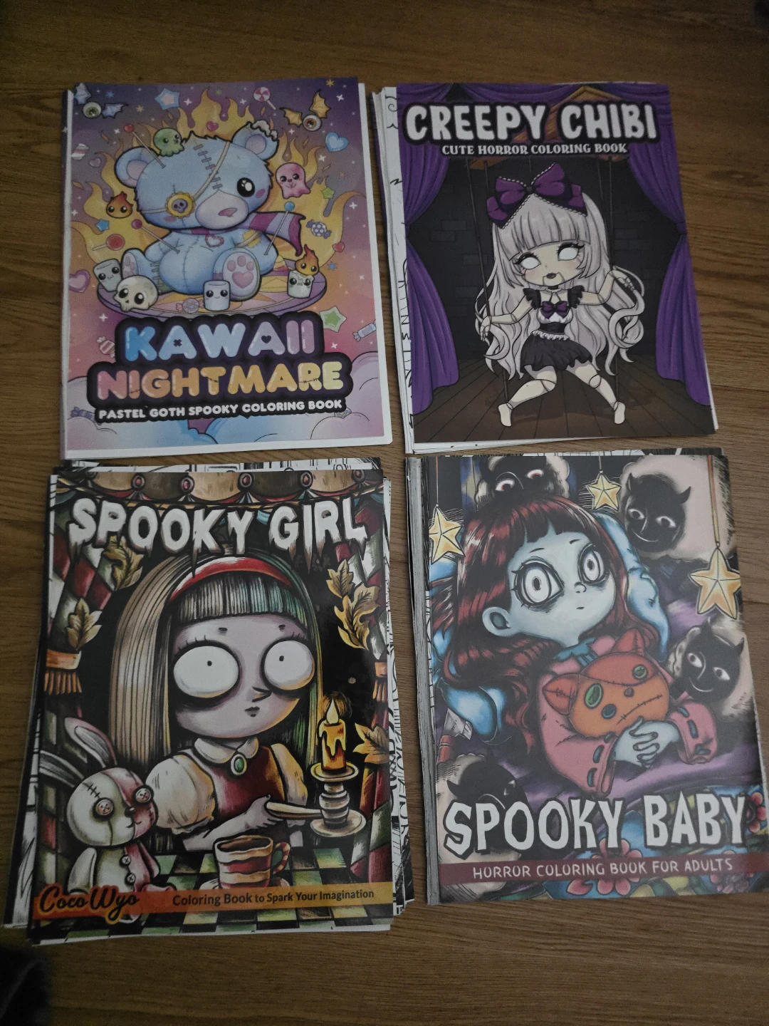 Alcohol Markers Set Horror Coloring Books