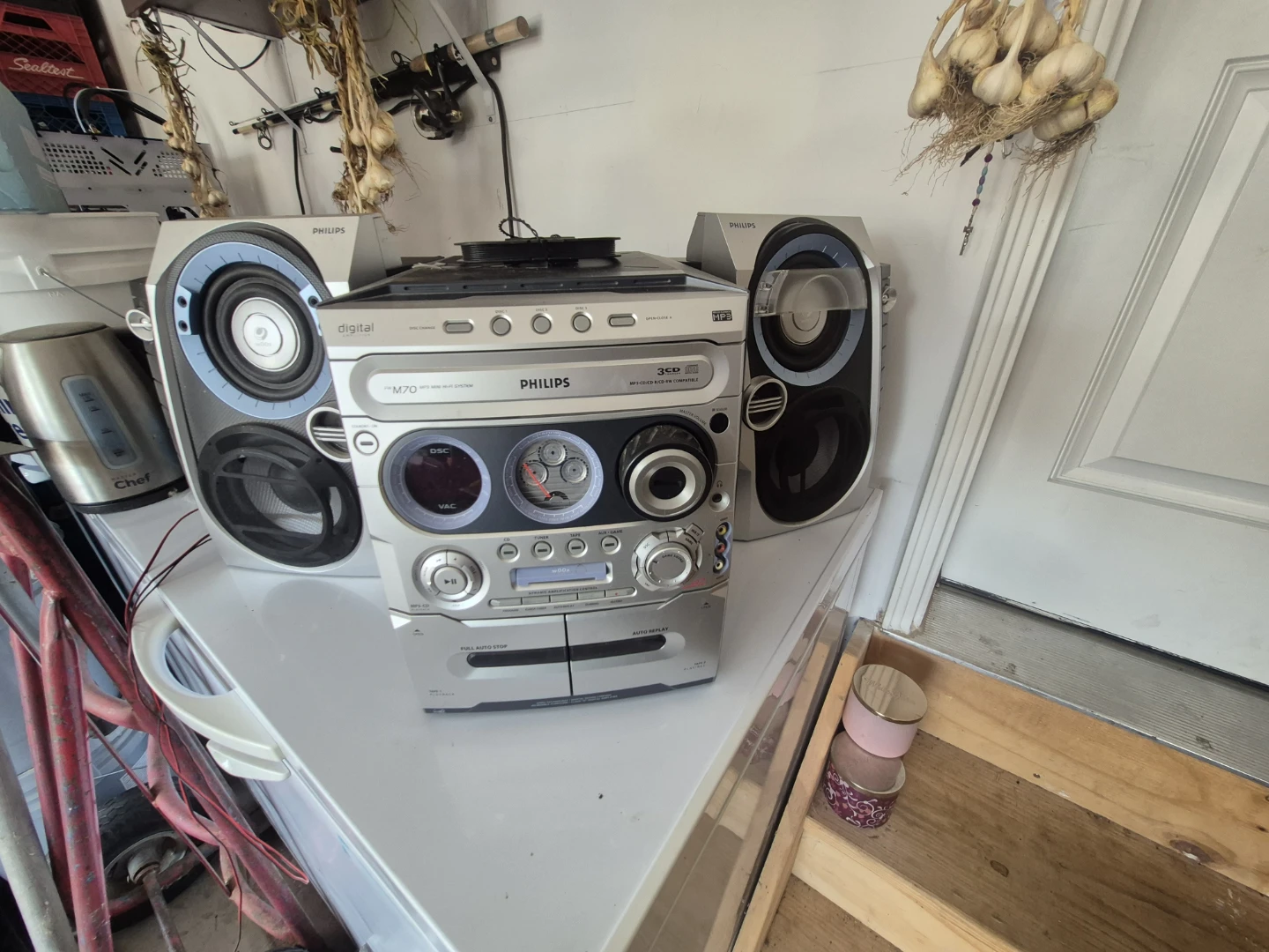 Philips M70 Micro CD System with 2 Cassette Deck
