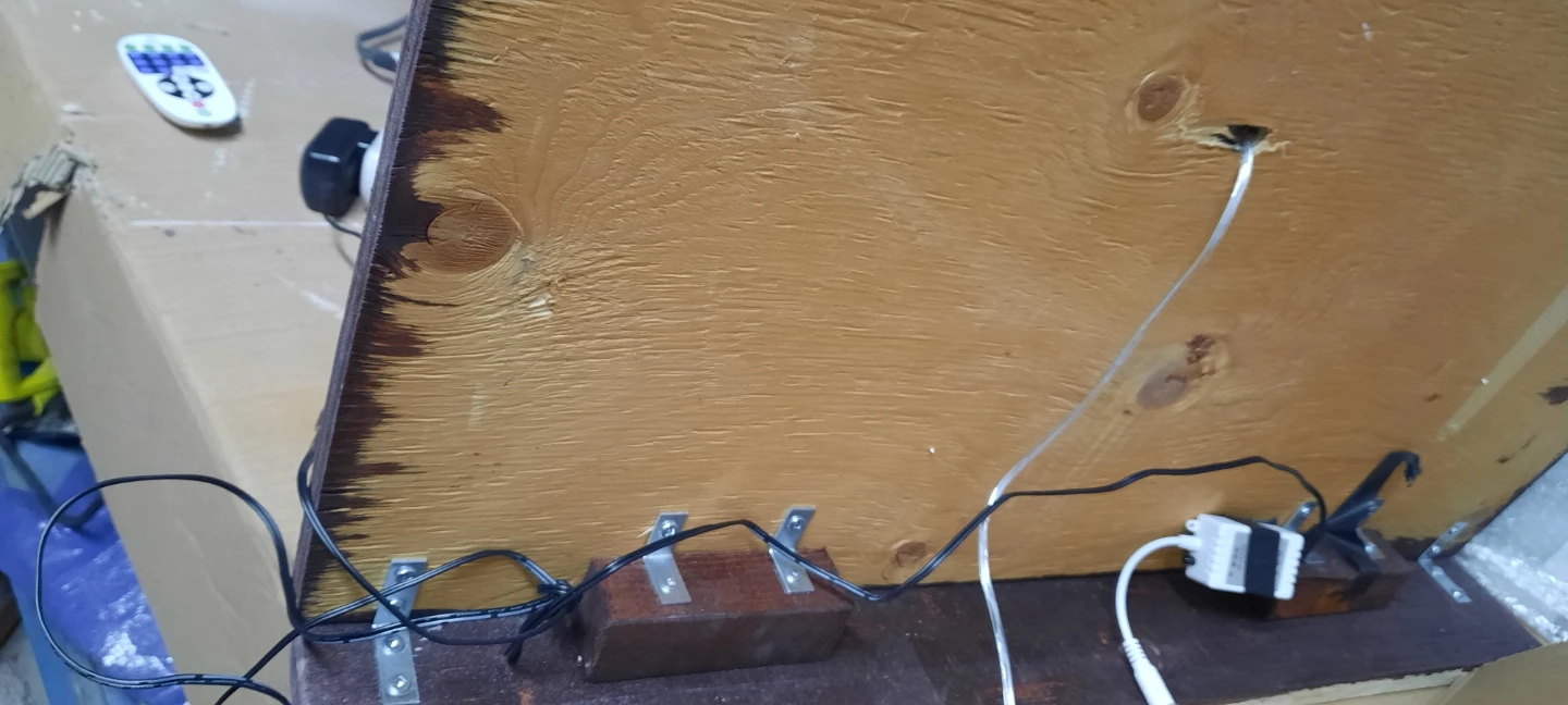 "Finally" Led Sign with remote - photo 5