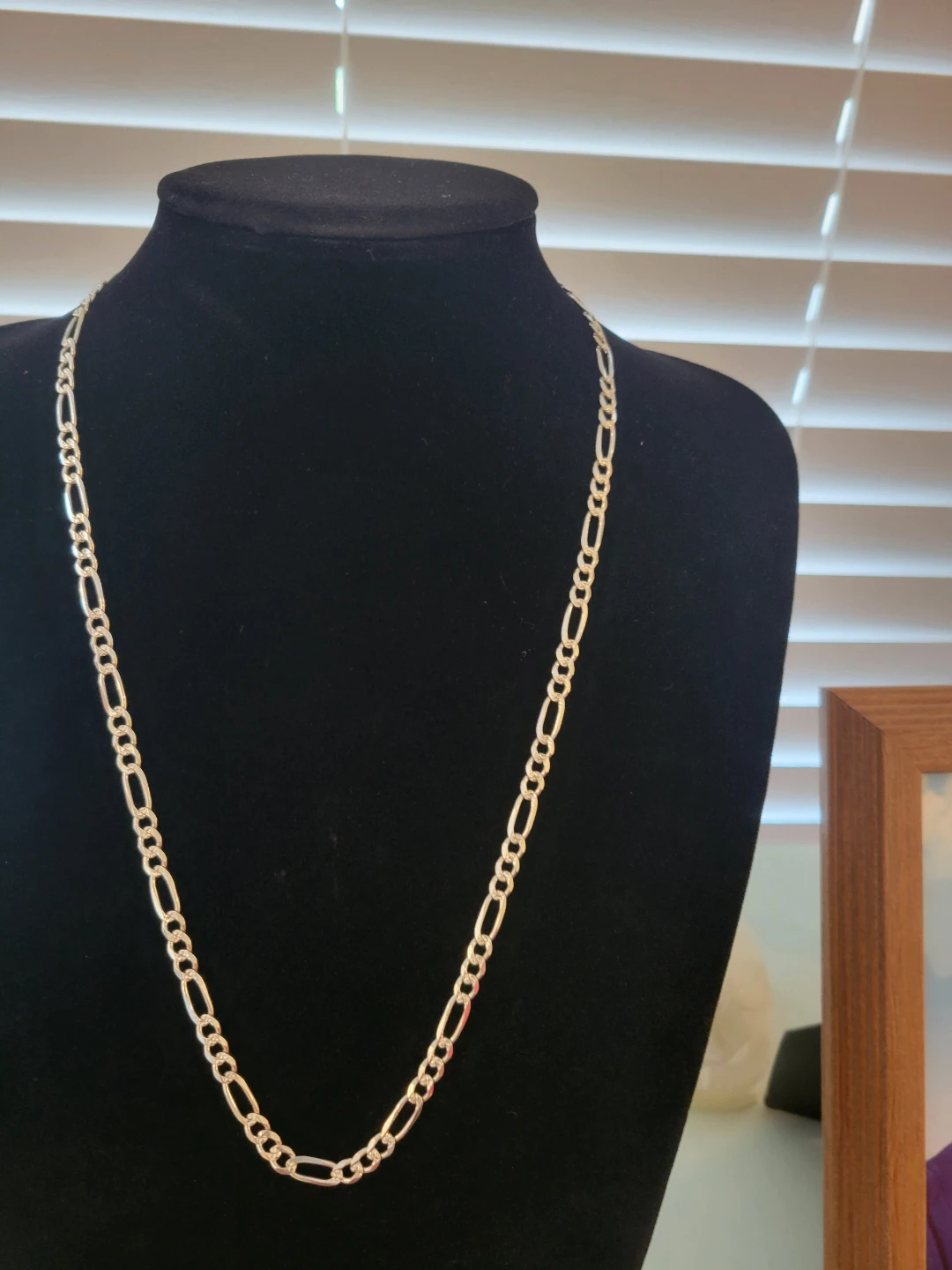 Silver Figaro Chain Necklace