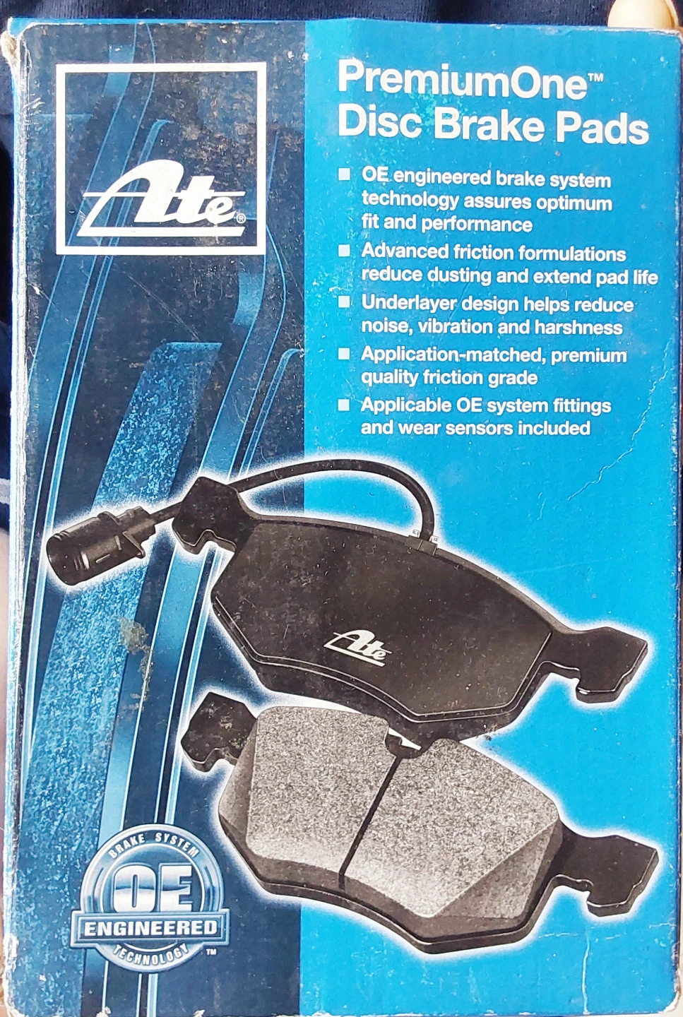 ATE AT833 Disc Brake Pads for Ford Ranger