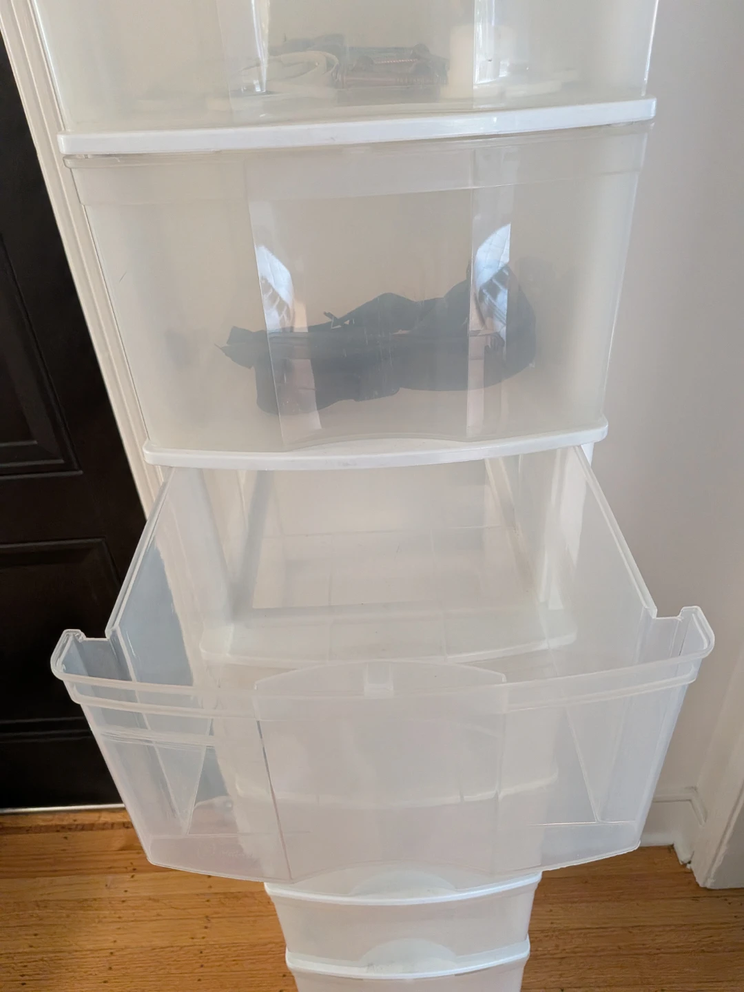 Clear Plastic Drawer Storage Unit - photo 3