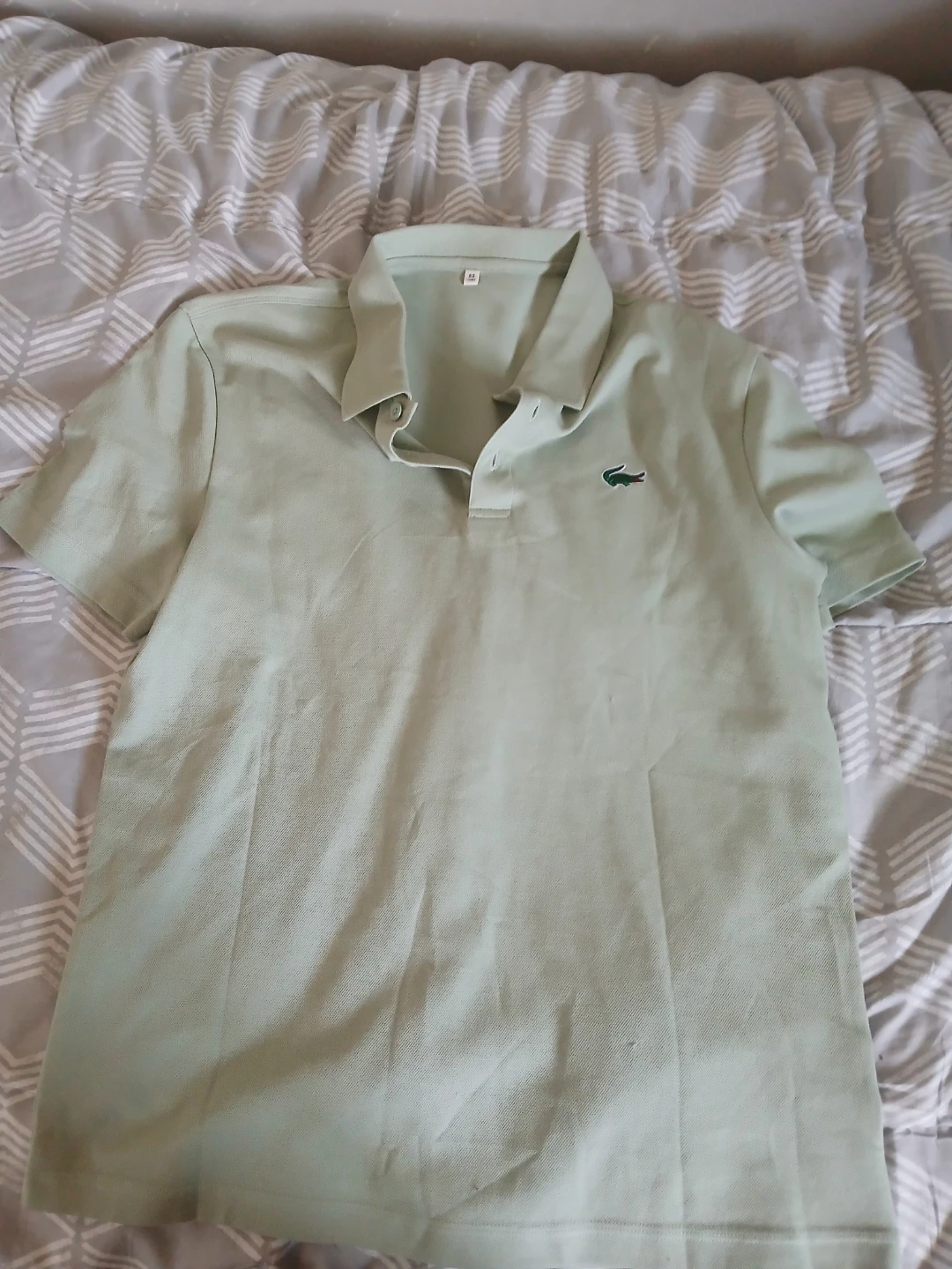 Lacoste Polo Shirt - Light Green - Size 50