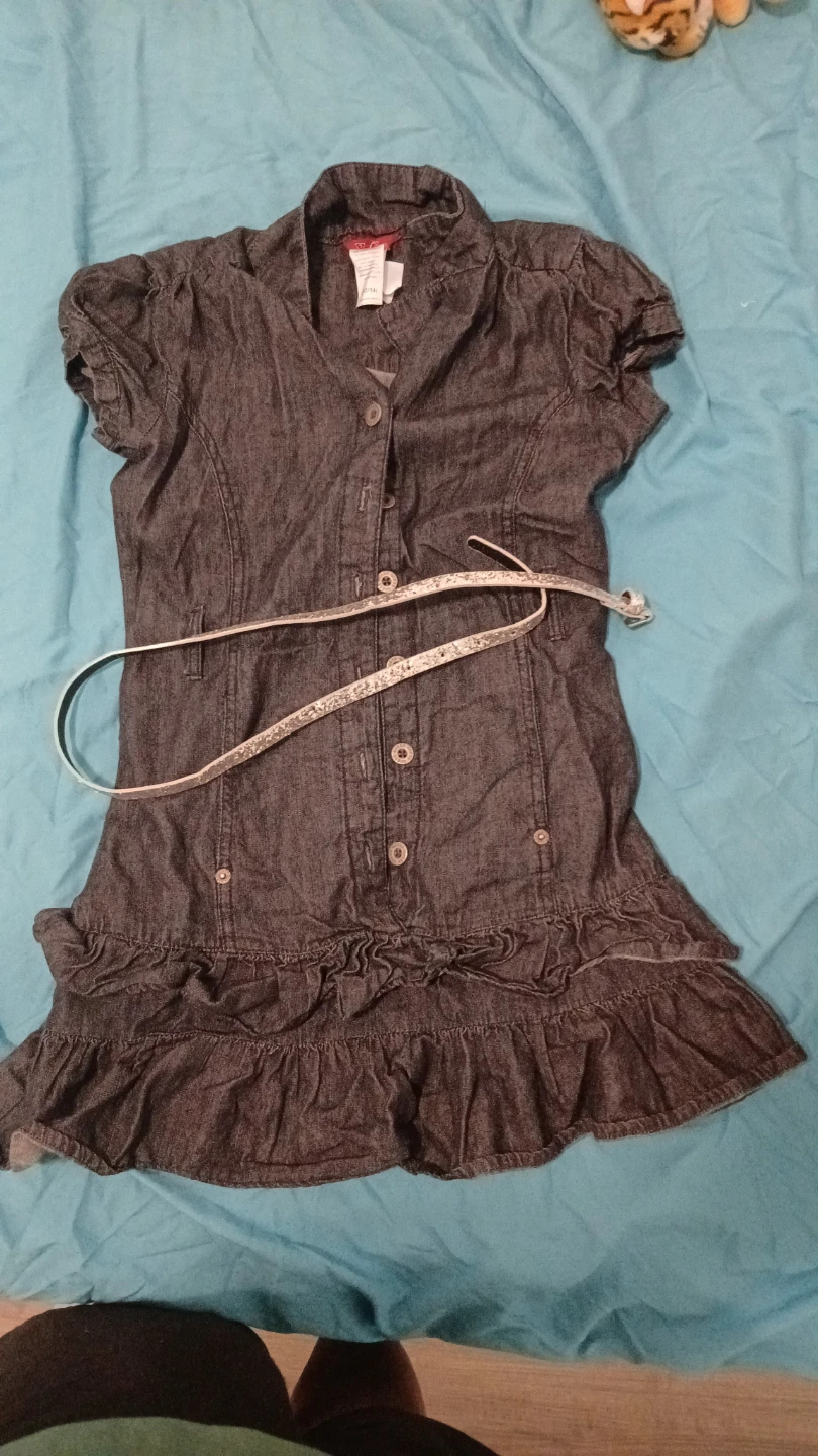 Guess Denim Dress with Belt - photo 2