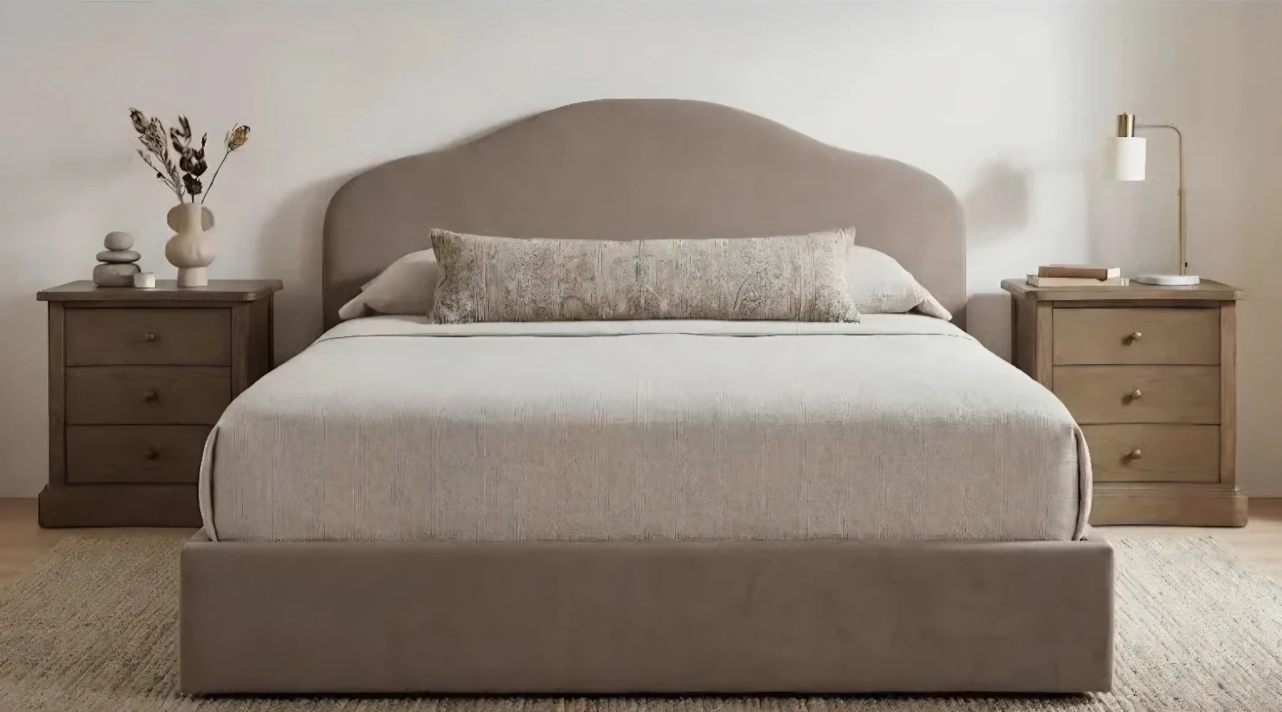 Modern Furniture Storage Queen Bed Frame - photo 3