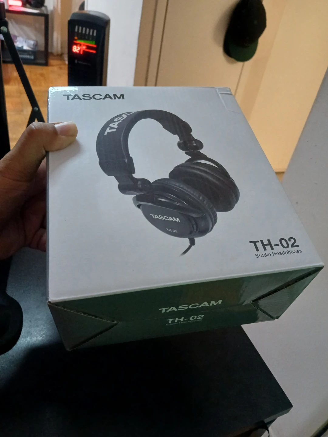 Brand new Tascam TH-02 studio monitoring headphones