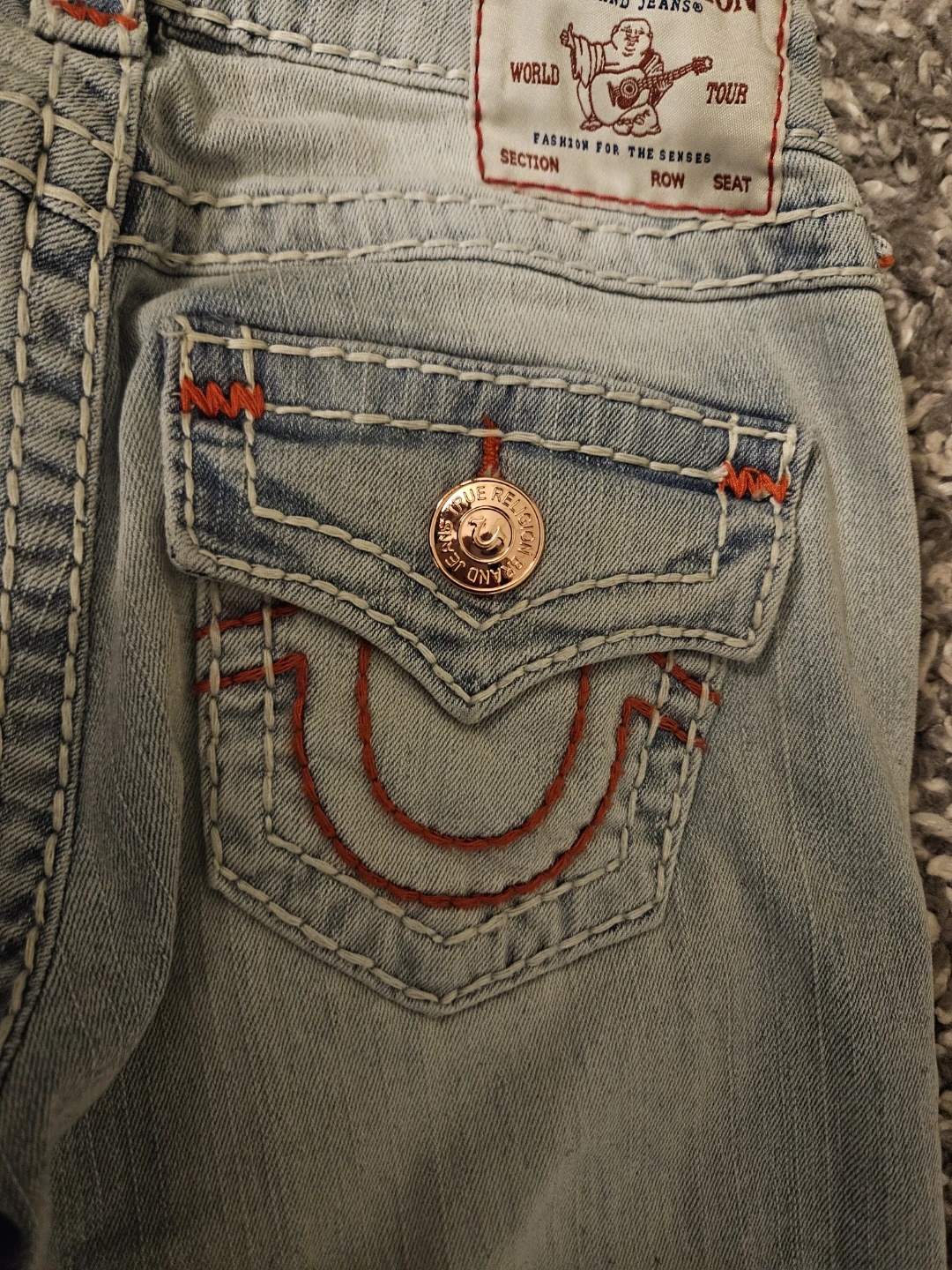 True Religion Billie Mid Rise Straight Jeans - photo 5