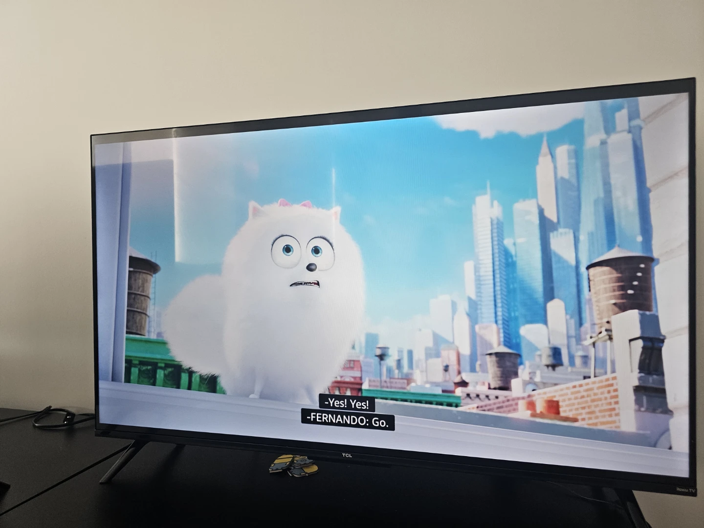 TCL 43" 4K UHD HDR Roku Smart TV - Excellent Condition - photo 3