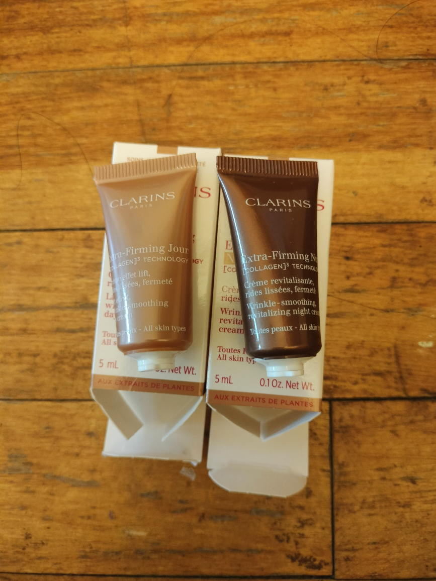 Clarins Extra-Firming Jour & Nuit – 5 mL each