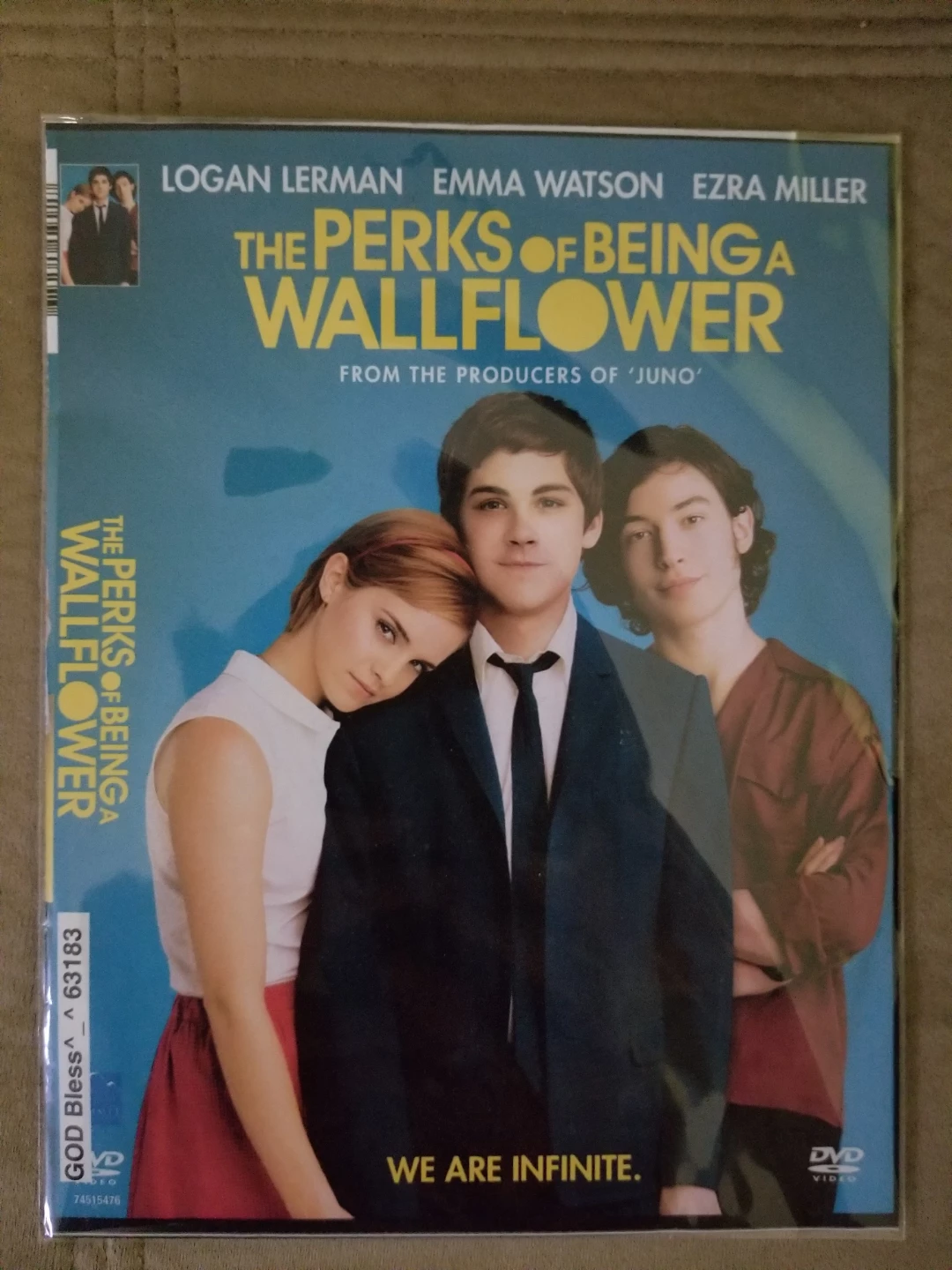 The Perks of Being a Wallflower DVD