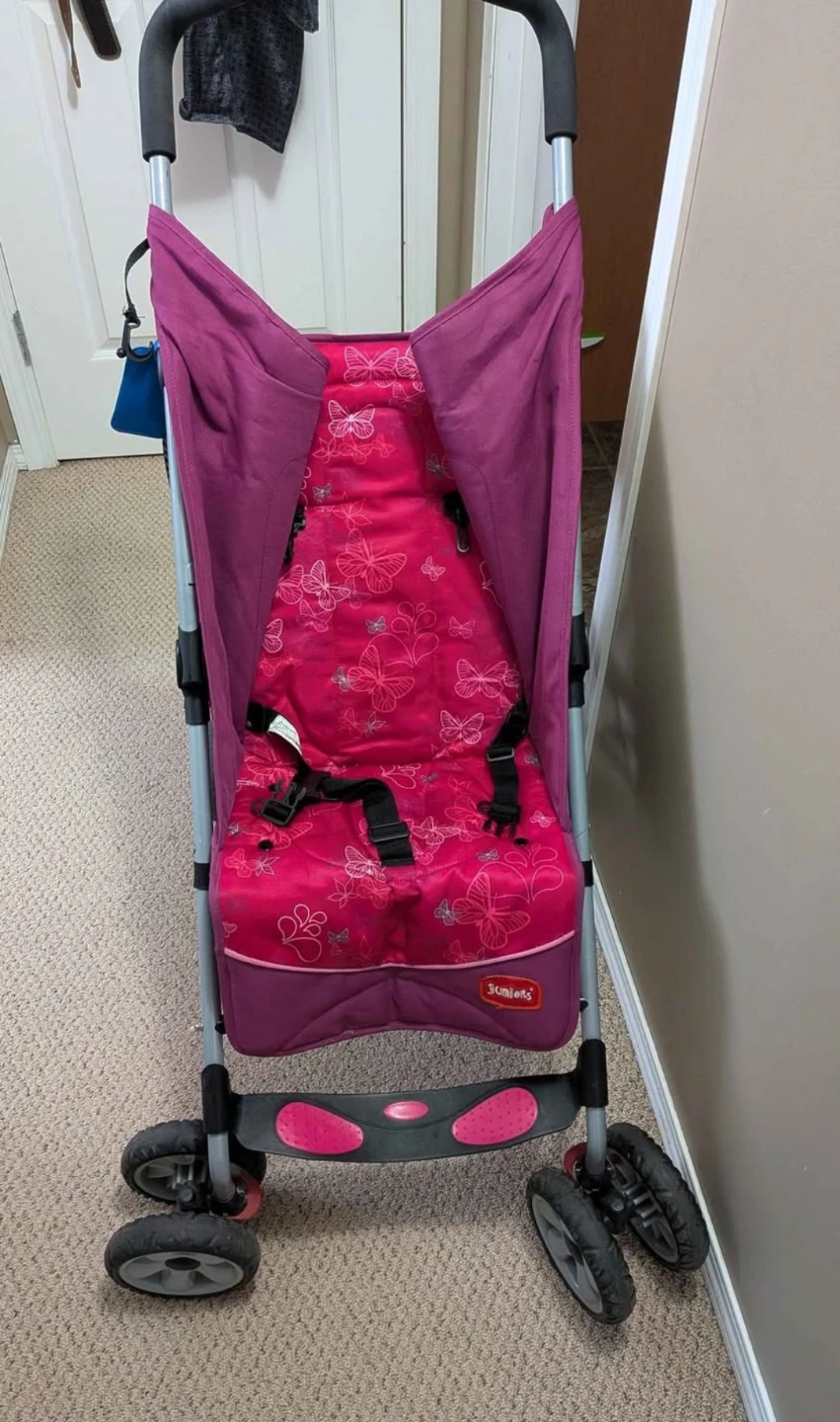 Toddler girl's stroller