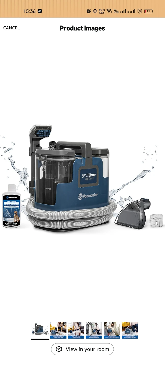 Vacmaster Spot Cleaner