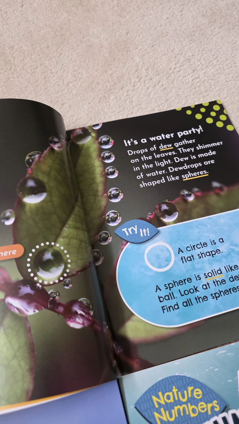 Nature Numbers Book Set (4) Scholastic - photo 2