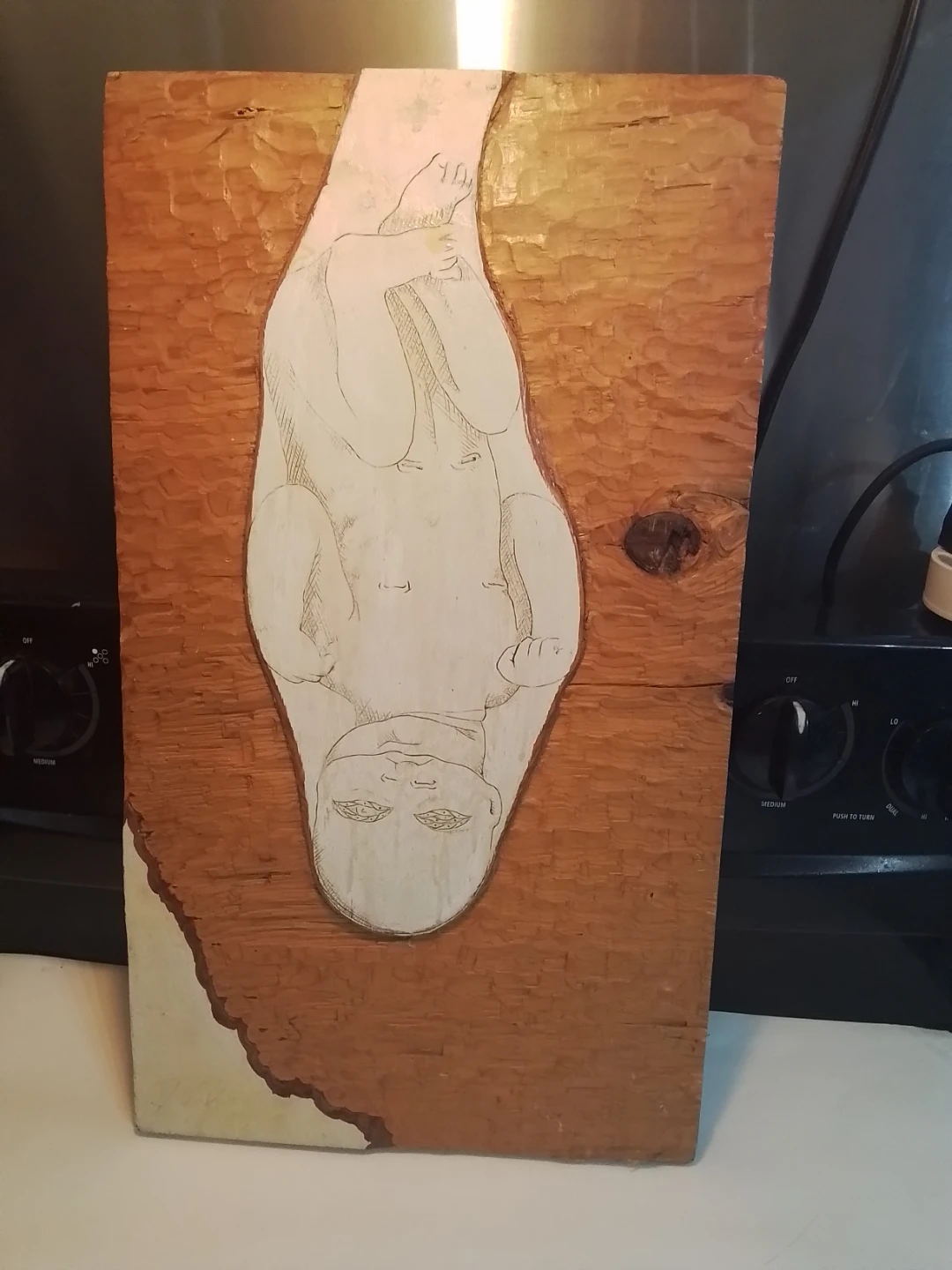 Debbie O’Rourke Wood Carving & Pyrography Panel