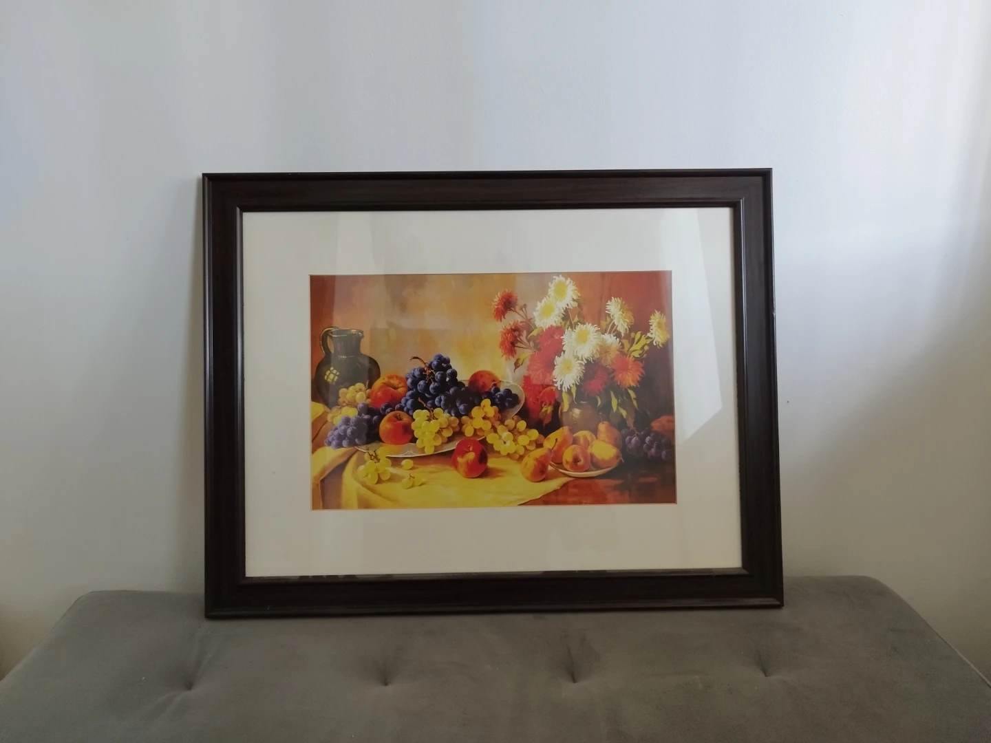 Set of two framed still life and landscape prints - photo 2