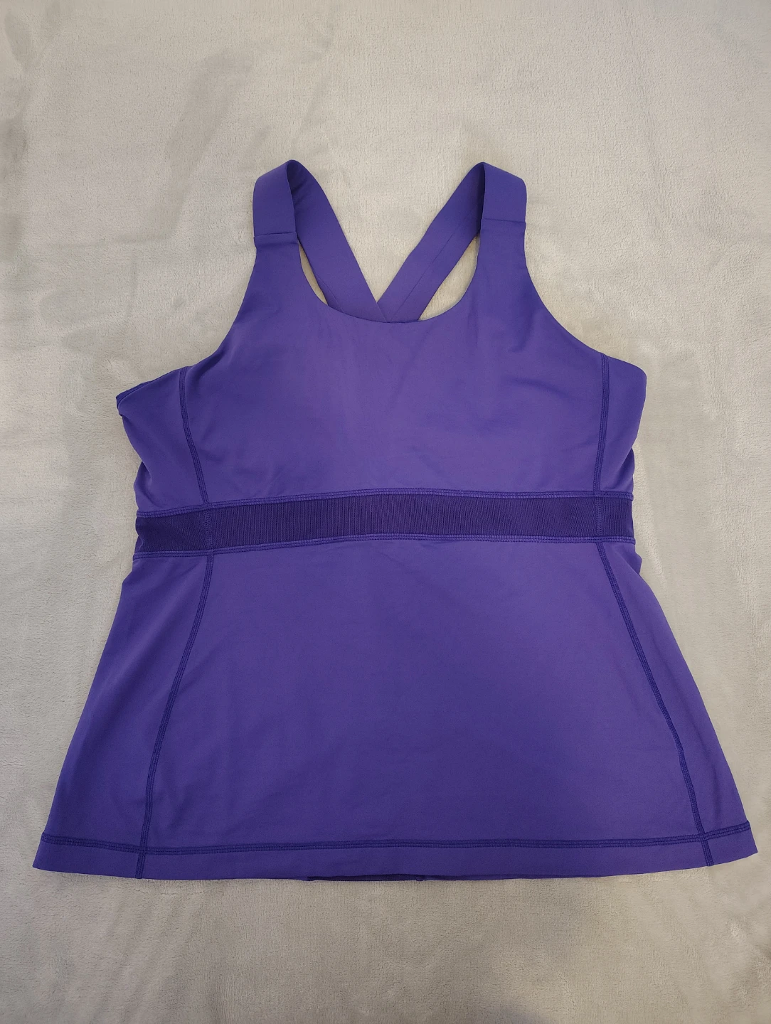 Summer Sale🍋lululemon athletica Purple Cross-Back Sports Tank - photo 2
