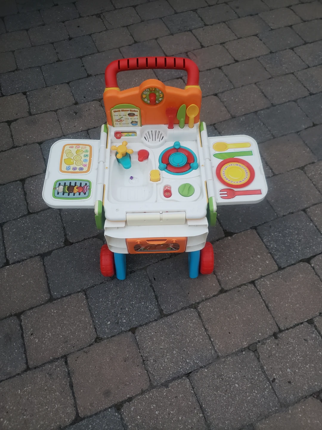 Toddler Push walker kitchen set