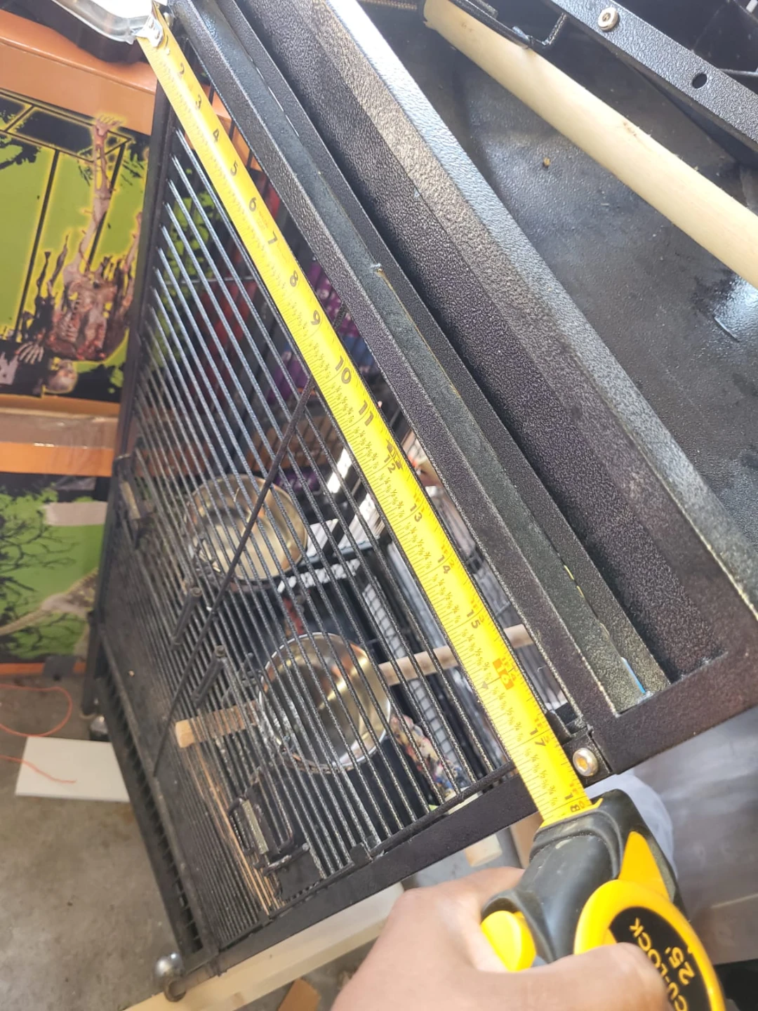 Large Bird Cage with Perches and Feeders - photo 3