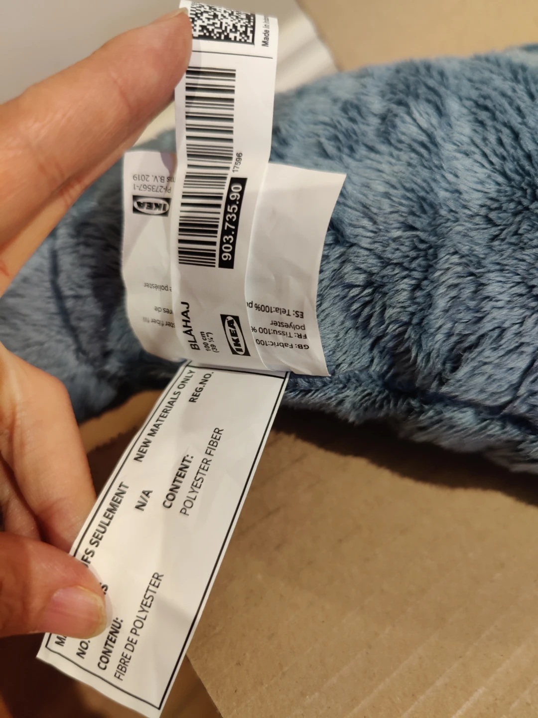 Brand New IKEA BLÅHAJ Soft Toy Shark 100 cm - photo 4