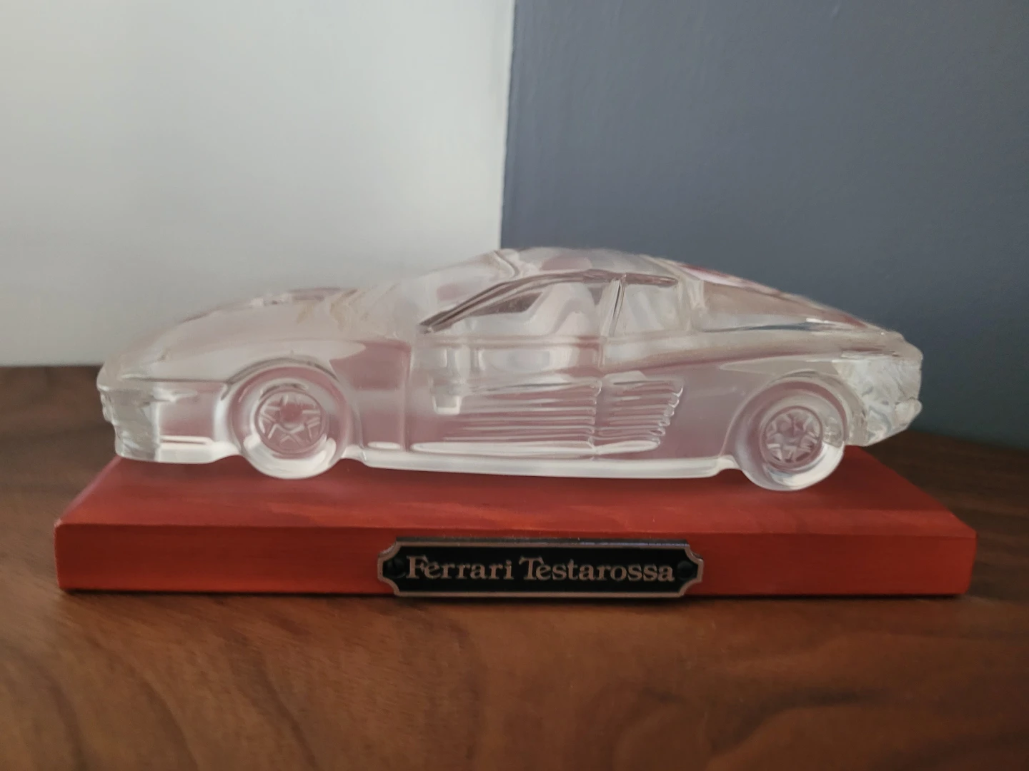 Mikasa Glass Ferrari Testarossa