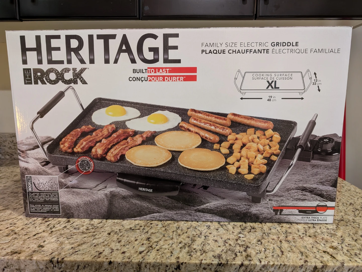 Electric griddle