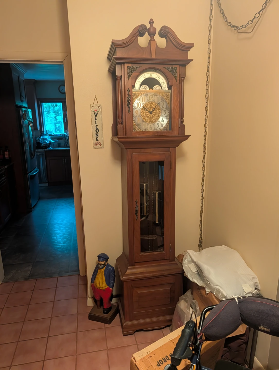 Grandfather Clock - Wood