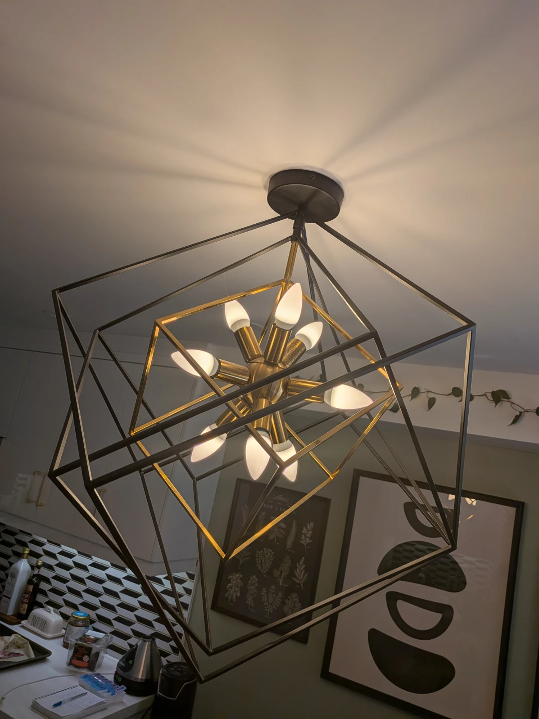 ARTIKA Geometric Chandelier - photo 2