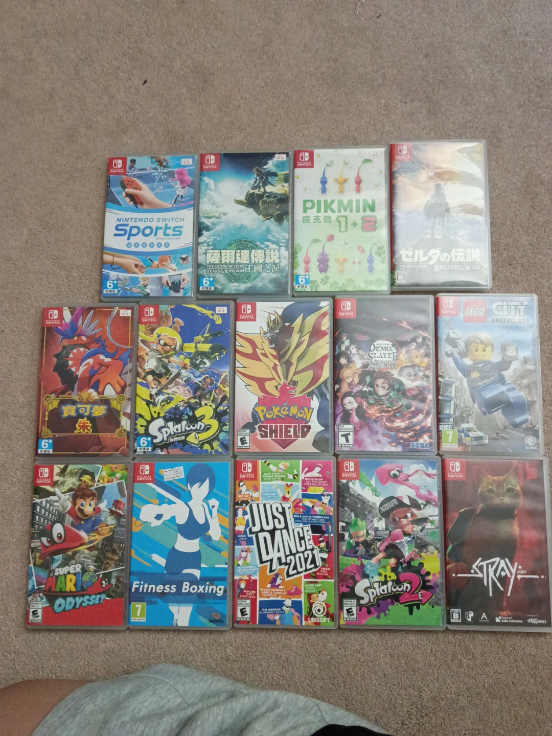 Nintendo Switch Games Collection